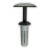 Клипс за облицовка на тавана Тъмносив 8 5X30X24Mm S-16482