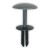 Клипс за облицовка Тъмносив 7X24X25Mm S-16482