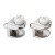 Metal Cam Raf Tutucu Pimli Plastik Vidalı - 8 mm Metal Cam Raf Tutucu Pimli Plastik Vidalı - 8 mm